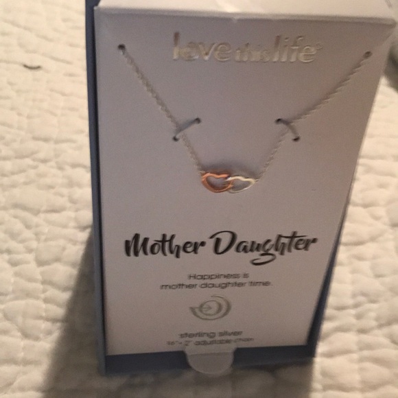 Jewelry - Sterling Silver Mother/Daughter necklace